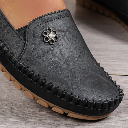 🔥Best Seller-Last Day Sale 60% OFF🔥 Stylish Orthopedic Leather Shoes - All-Day Comfort for Women