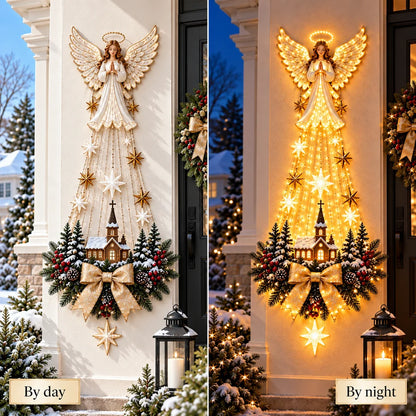 Angel Blessing Wall Light – Starglow Cascading Christmas Decor