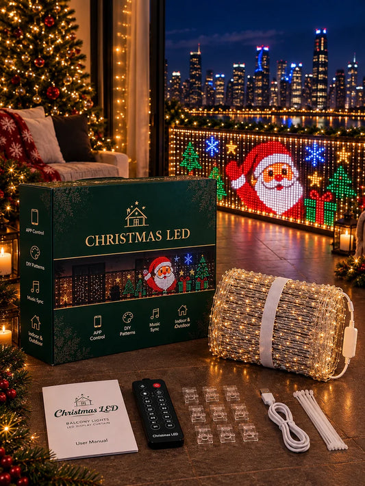ChristmasView ™ - Balcony Lights